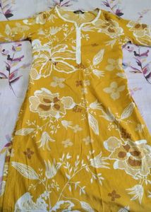 Floral Print Kurta