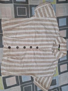 Striped Casual Shirt (Tokyo Talkies) M