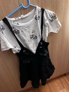 Cute Floral Overalls