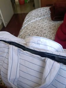 Striped Gym &amp; Travel Bag