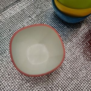 Set Of Colourful Bowls