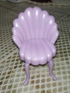 ✨ Elegant Lavender Chair &amp; White Table✨💗