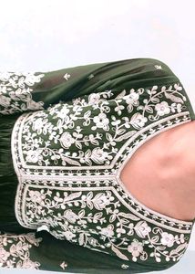 Girls Fancy Gharara Frock 💚💚💚