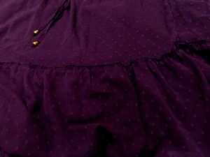 Rich Wine Dobby Weave Maxi Skirt
