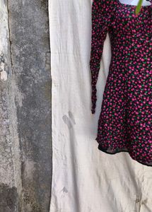 1956. CUTE FLORAL MINI DRESS