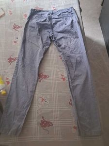 Denim Look Chinos /Trousers