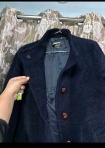 Elegant Navy Blue Coat
