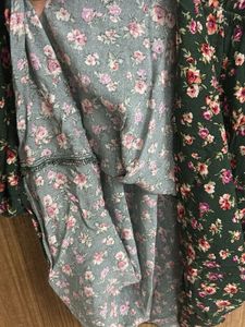 Floral Print Mini Dress