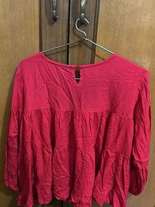 Red Tiered Top