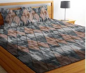 Double Bed Sheet With 2 Pillow Covers