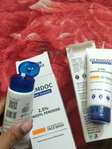 DERMDOC 2.5% Benzoyl Peroxide Face Wash