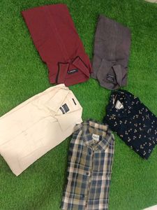 Men's Assorted Shirts - Bundle Deal Pack Of 5