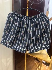 Floral Striped Shorts