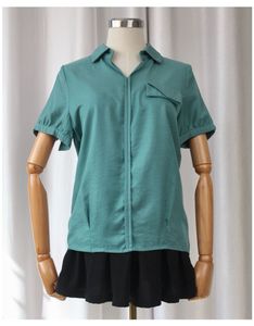 Green Casual Top