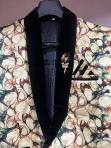 Party / Wedding Velvet Blazer For Boys