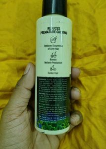 Anti grey hair serum pilgrim for white haiir