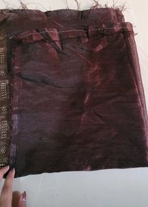 Elegant Brown Blouse Piece