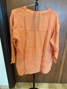 Ivory Button-Down Top - XL