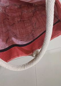 beautiful jute hand bag
