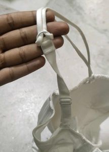 A Beautiful White Colour Bra