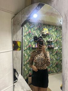 Leopard Print Top