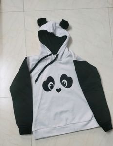 Panda Jacket With Hoddie Cap