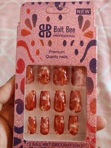24 Sets Of Tye Dye Nails