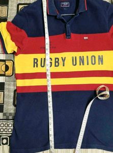 Rugby Union Striped Polo