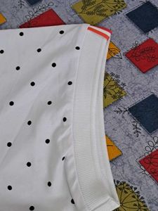 Polka Dot Polo T-Shirt