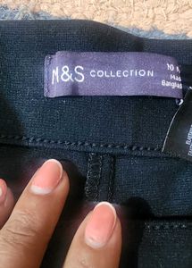 Mark &amp; SPENCER BLACK TROUSERS