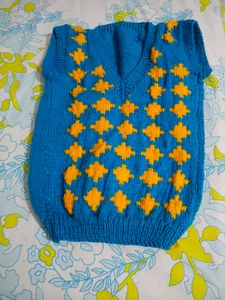 Free Delivery Vintage Knit Vest