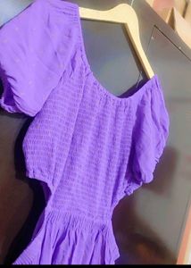 Purple🟣Dress For Girl Or Women 36 Bust