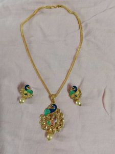 Peacock Jewellery Set 🦚
