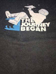 Cool Graphic Print Black T-Shirt