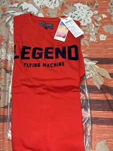 flying machine original red colour sweat shirt