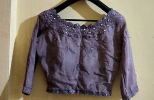 Lavender Ruffled Lehenga With Dupatta 🎀✨