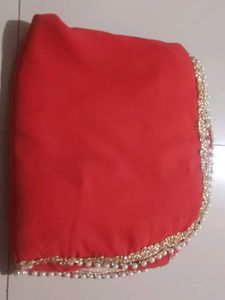 Beaded &amp; Embellished Blouse And Saari