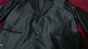 Navy Blazer &amp; Shirt Set