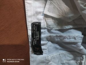 brand new  White jeans for girls ,  BRAND  K-JEANS , size 30L