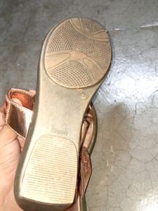 Gold Jeweled Sandals