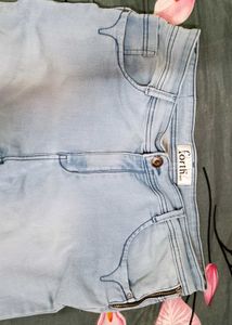 Light Wash Denim Jeans