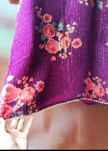 Kurta Set With Plazzo And Dupatta