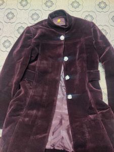 Comfy Sparrow Women Fitted Coat with Insert Pocket