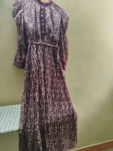 Floral Print Midi Dress