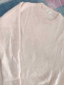 Light Pink Pullover Sweater