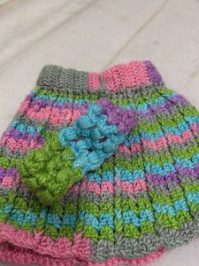 Handmade Crochet Skirt Set