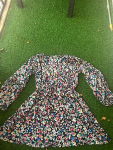 Floral Print Mini Dress