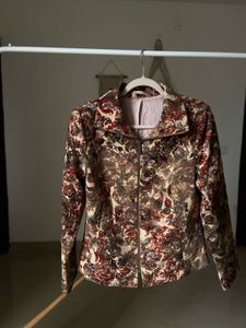 TAPESTRY Orange FLORAL JACKET 🍊