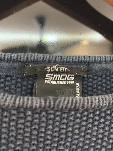 Stylish SMOG Knit Sweater