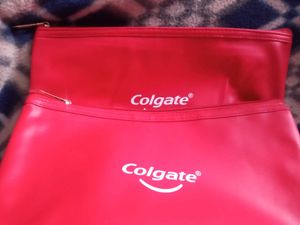 Colgate Travel Pouch - Red Buy 1 Get 1Free